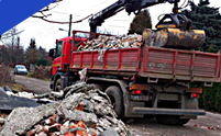 wywóz odpadów porementowych Nowy Targ